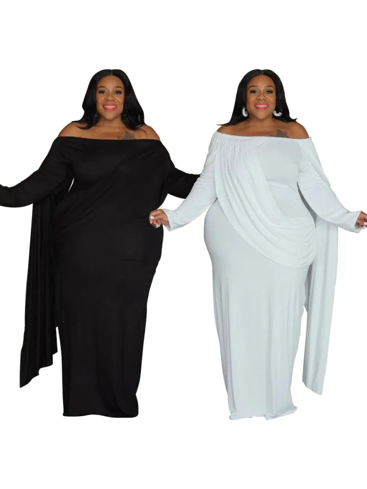 Plus Size Casual Big Size Maxi Dress