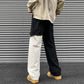 Loose Cotton Pocket Drawstring Trousers