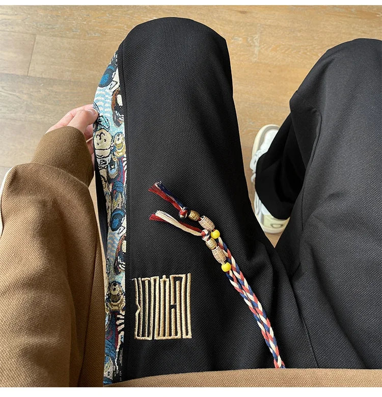 Silk Jogger Pants