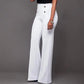 Comfortable High Waist Wide Leg Pants - JELESACK