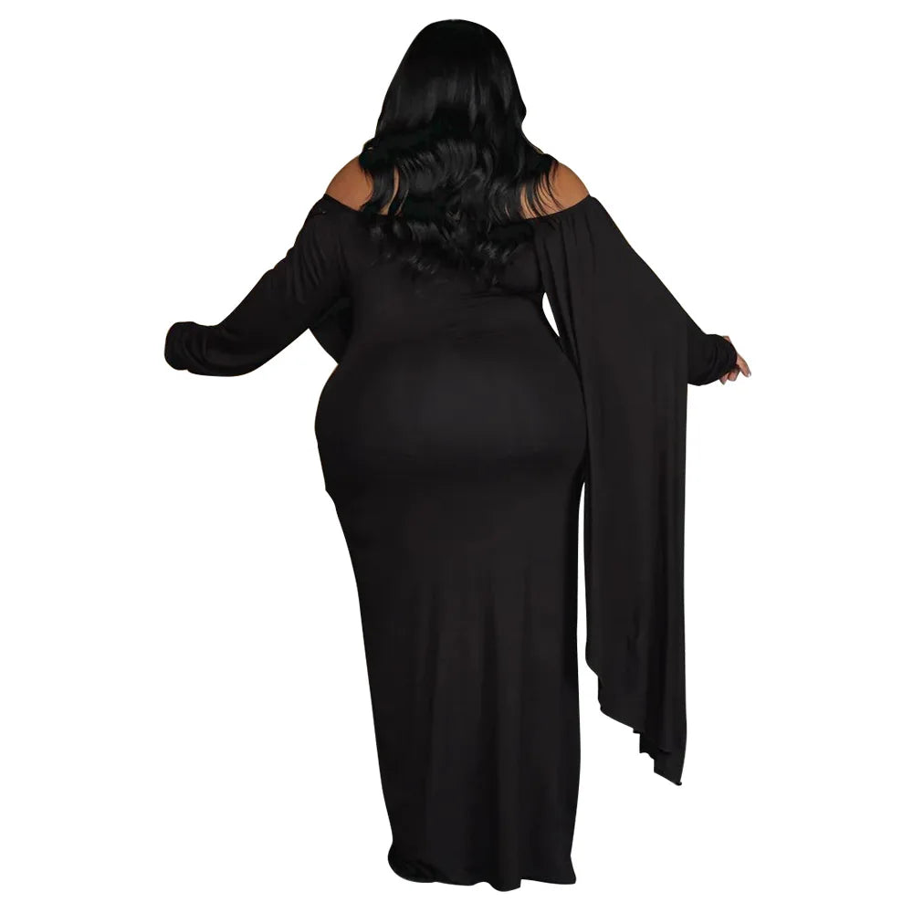 Plus Size Casual Big Size Maxi Dress