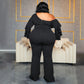 Plus Size  Jumpsuit Urban Leisure Bodysuit