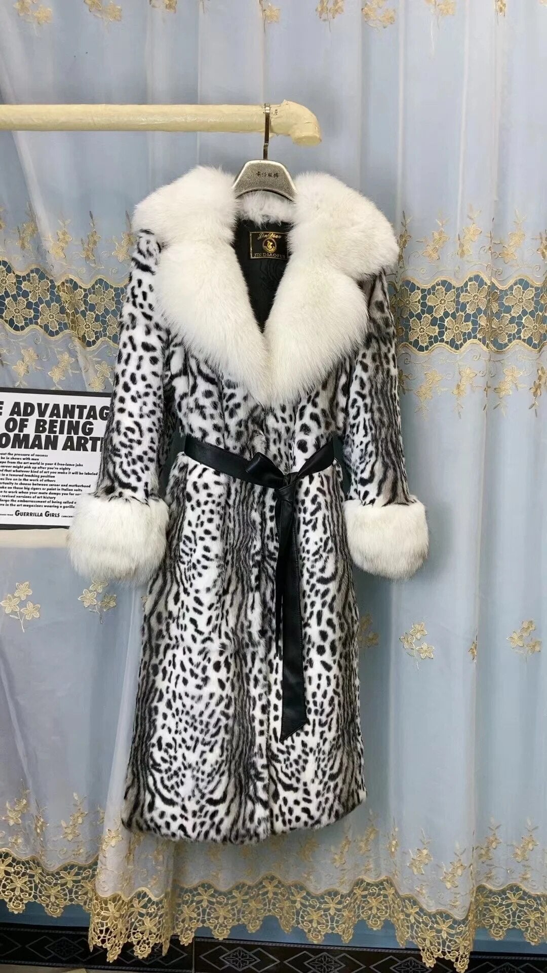 Fashionable Winter Heavy Fur Coat - JELESACK