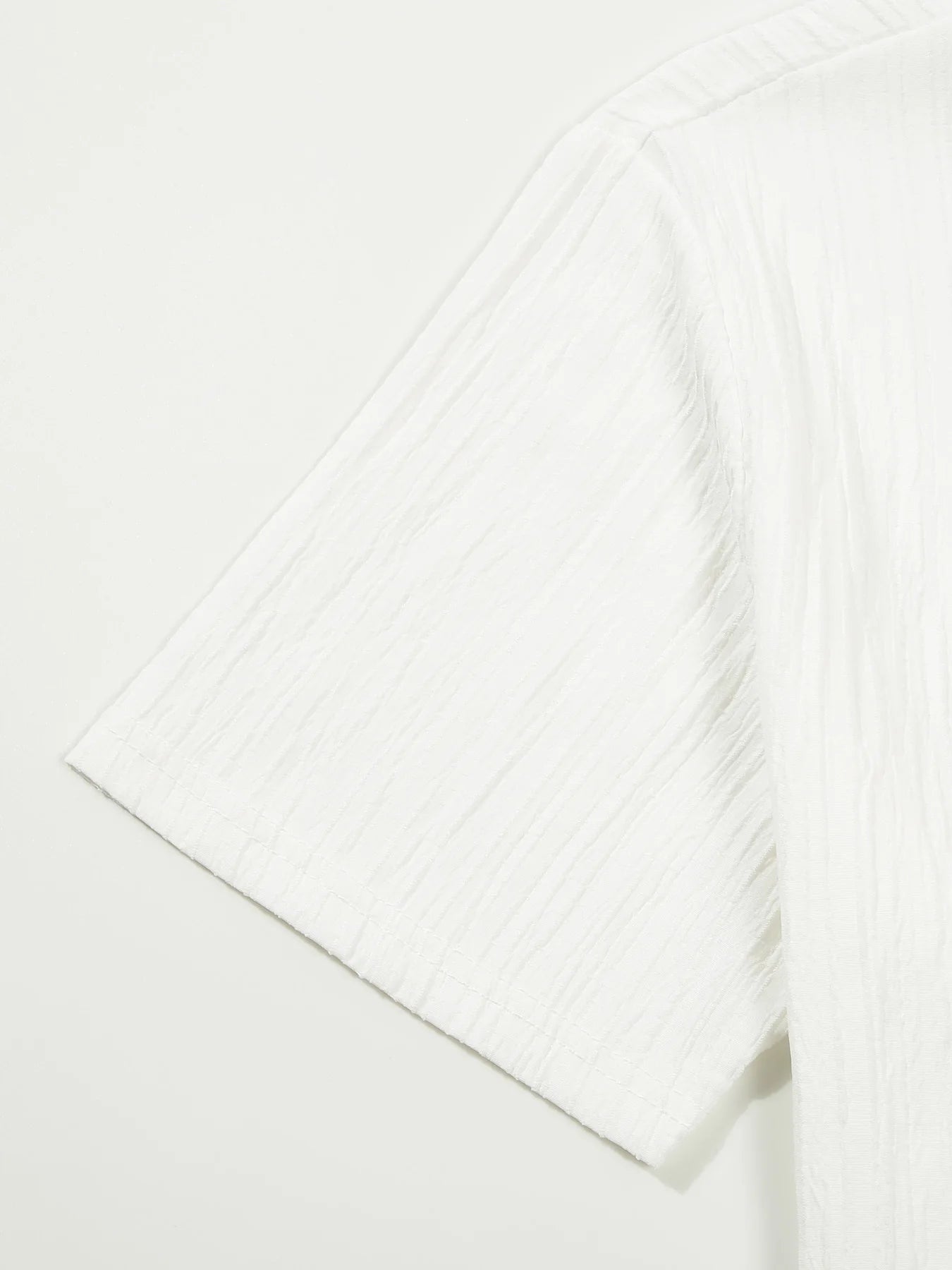 men's shirt set solid colour