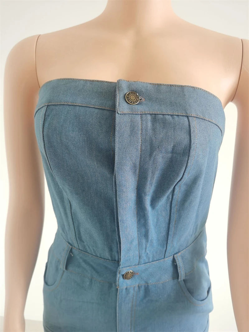 Denim Jumpsuits