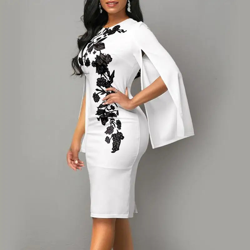 Long Sleeve Party Dress - JELESACK