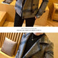 Thick Short Wool Coat Trendy Slim Fit Double Row Button