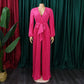 Elegant Pleated Jumpsuits & Rompers Full Sleeve