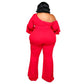 Plus Size  Jumpsuit Urban Leisure Bodysuit