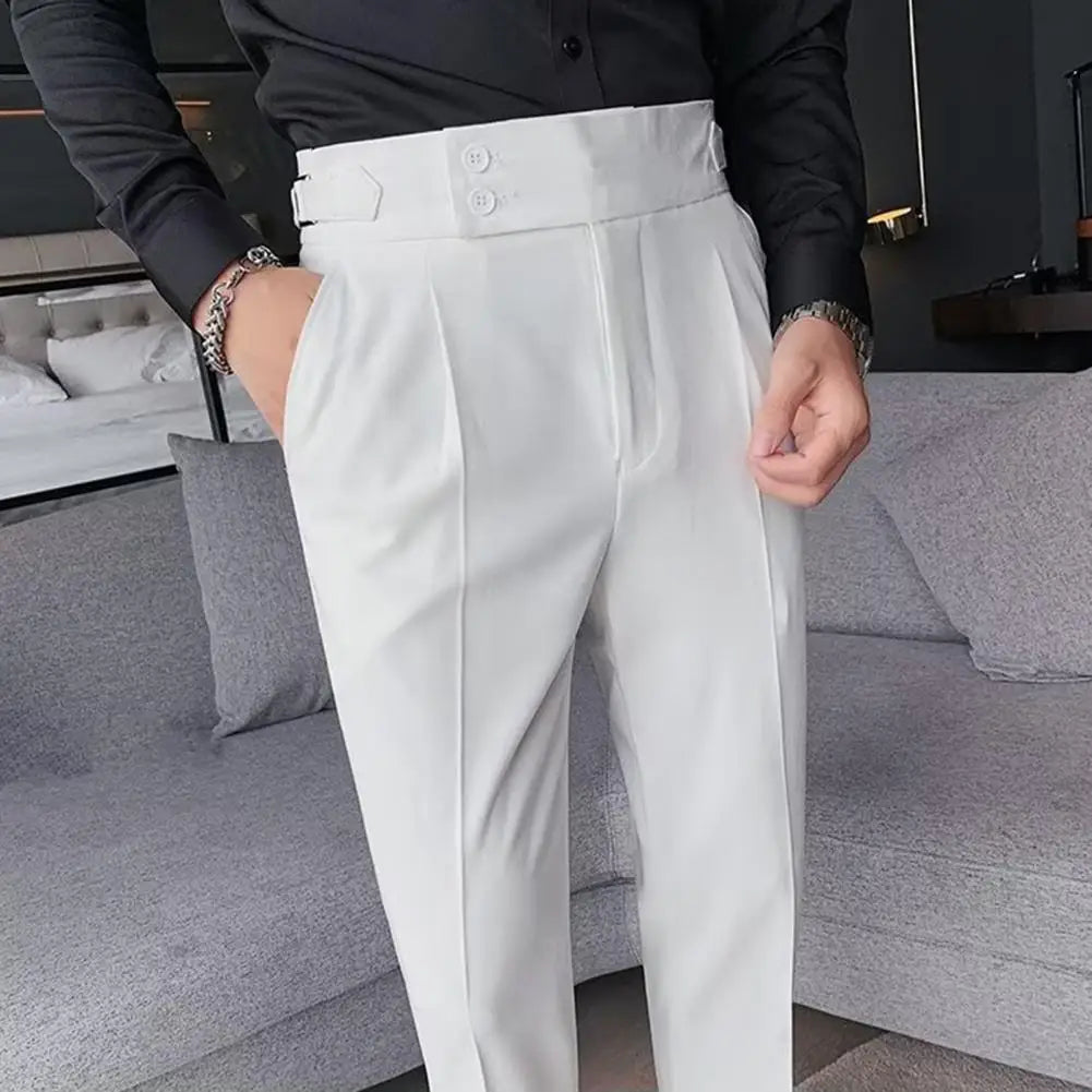 Classic Men's Straight-leg Trousers - JELESACK