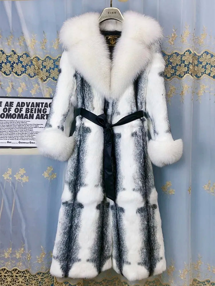 Fashionable Winter Heavy Fur Coat - JELESACK