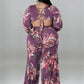 Plus Size Jumpsuit  Print One Piece