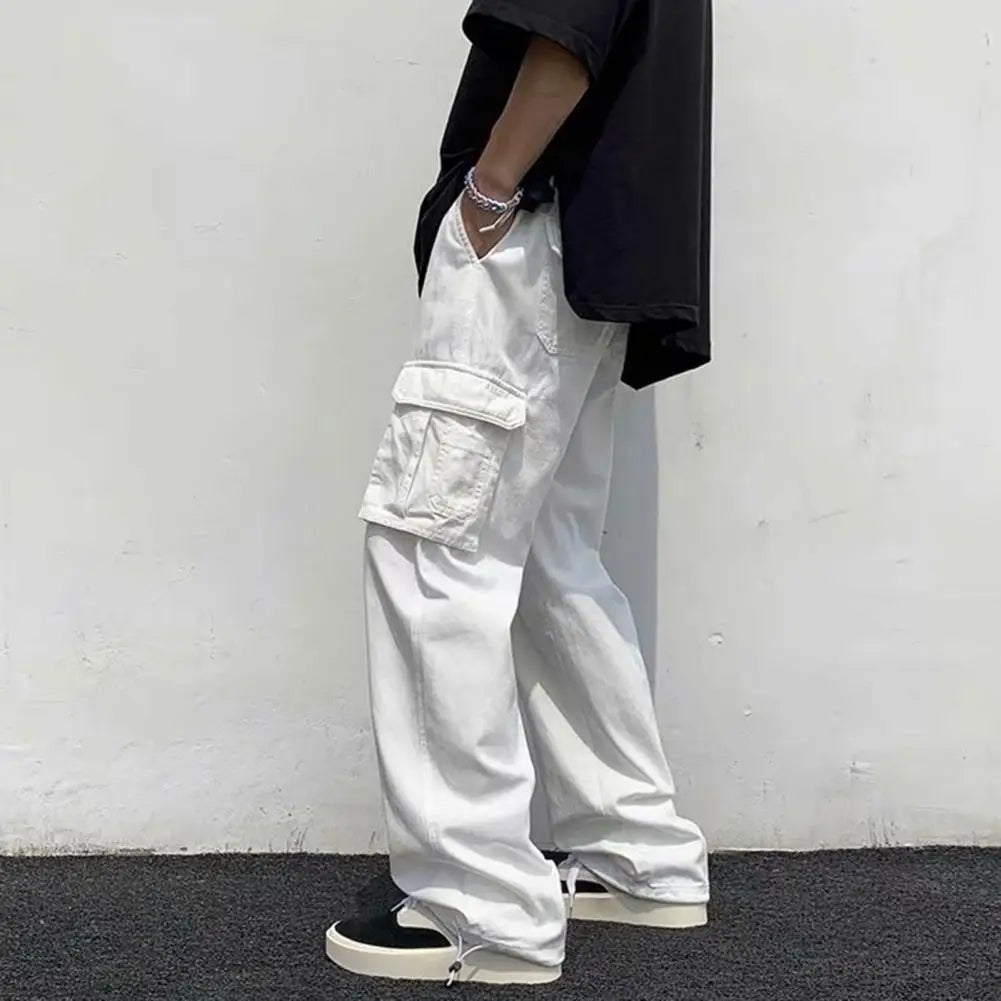 Men Cargo Straight Pants