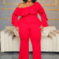 Plus Size  Jumpsuit Urban Leisure Bodysuit