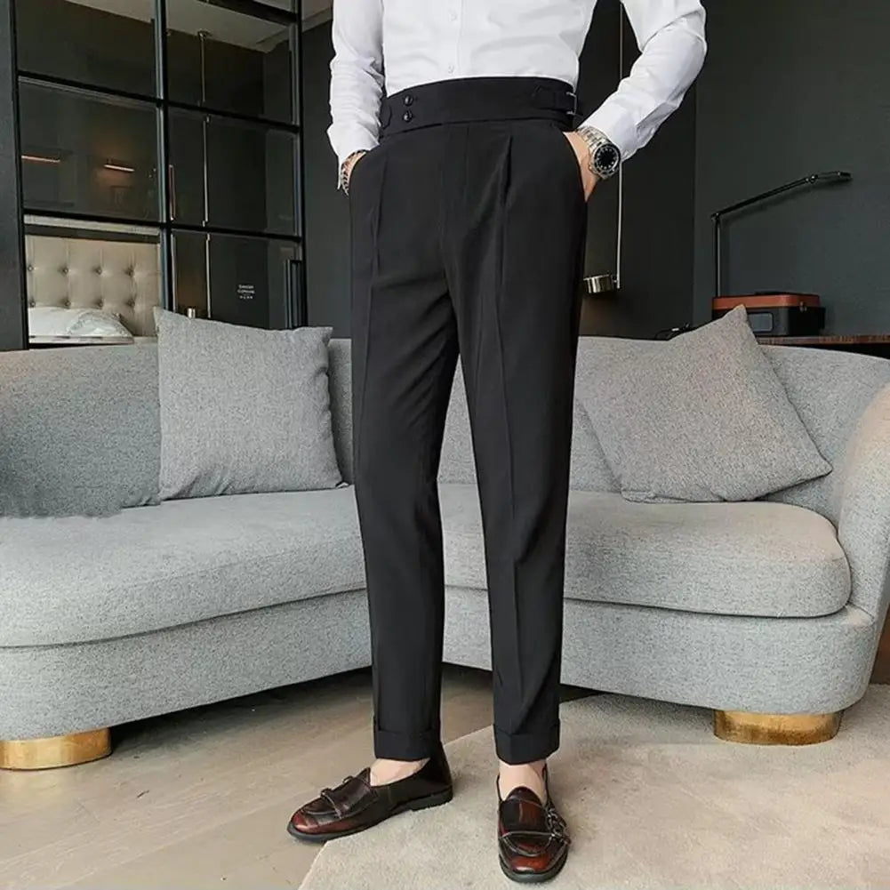 Classic Men's Straight-leg Trousers - JELESACK