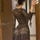 See Through Lace Dress - JELESACK