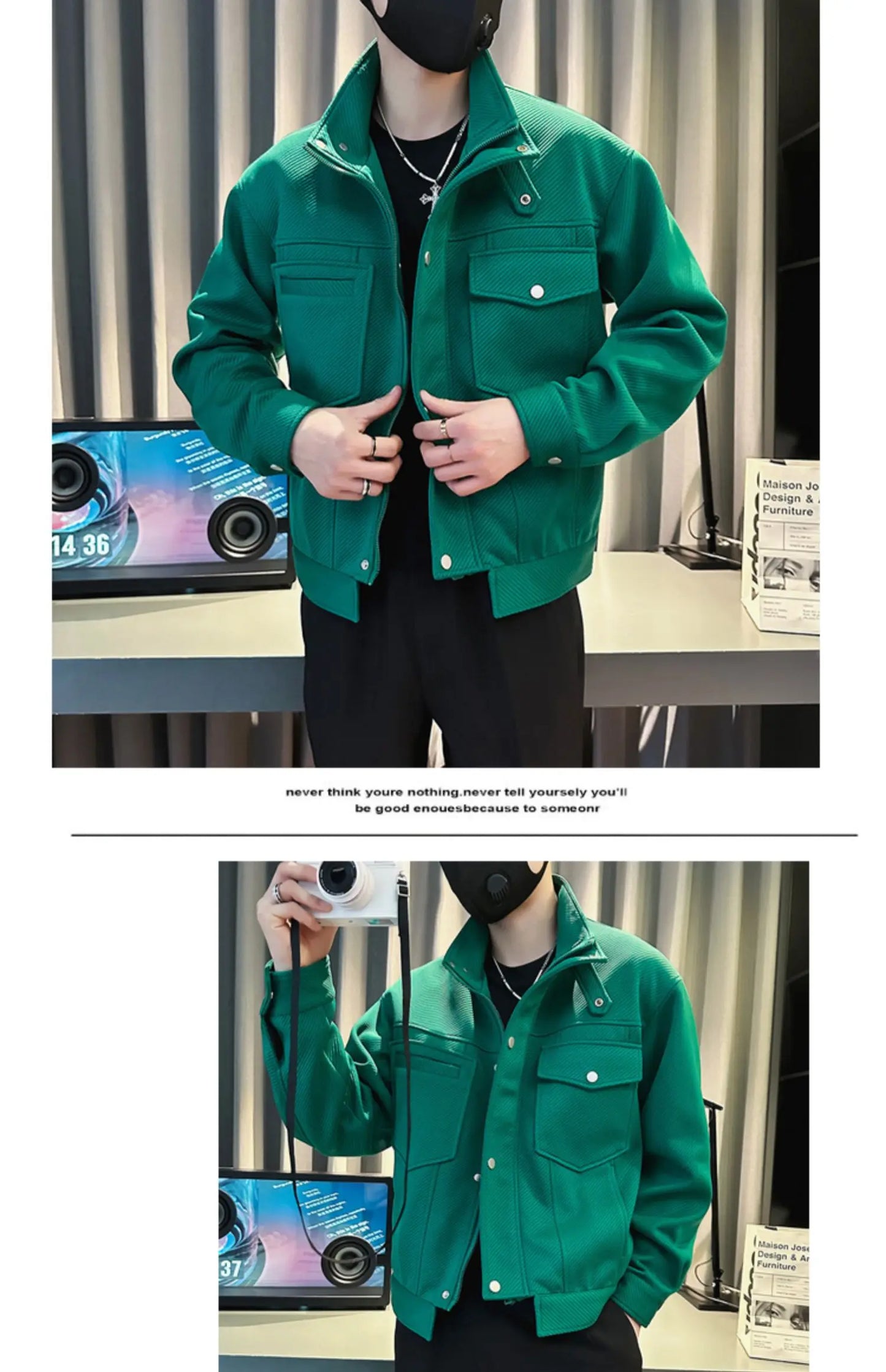 Windproof European Style Retro Jackets