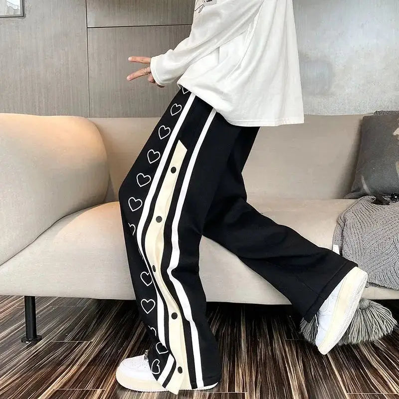 Unisex  Wide leg Sweatpants