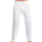 Stand Pocket Casual Linen Pants