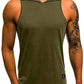 Hooded Men's Tank Tops Sleeveless - JELESACK