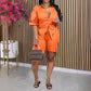 Casual Loose Short Pants Sets & Shirt