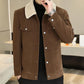 Thick Corduroy Men's Coats Winter Fleeced