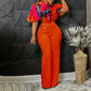 Two Pieces Sets Shirts and Long Pant African Suit