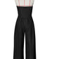 Ruched Strapless Wide Legs Jumpsuits