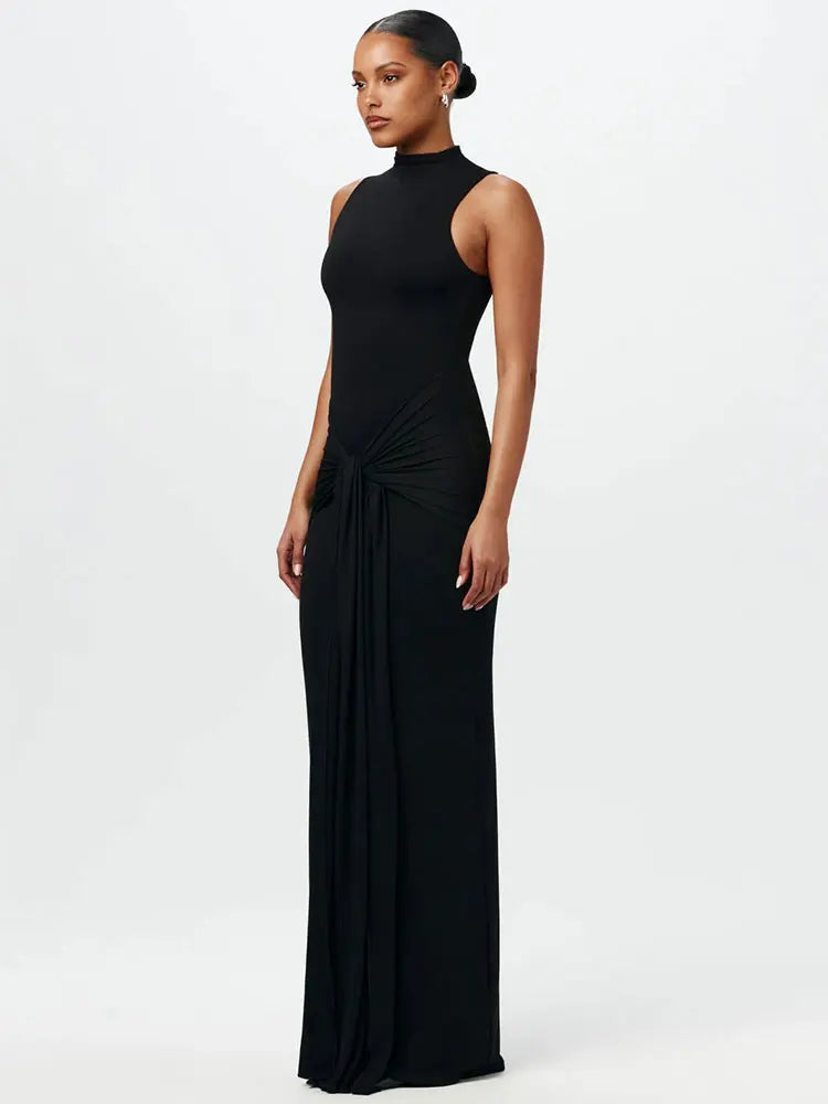 Women Tank Maxi Bodycon Dress - JELESACK