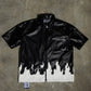 Trendy  Ins Men Printed Pattern T-shirt