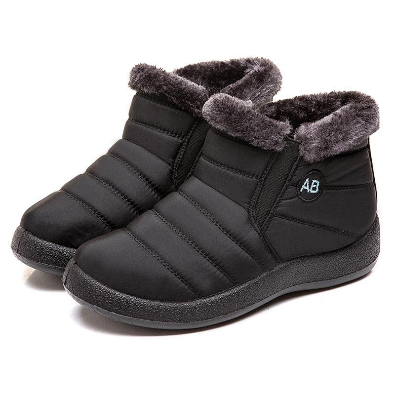 Women's Waterproof Snow Boots For Winter - JELESACK