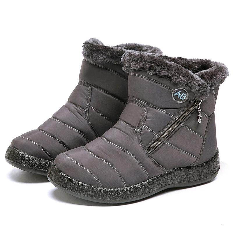 Women's Waterproof Snow Boots For Winter - JELESACK