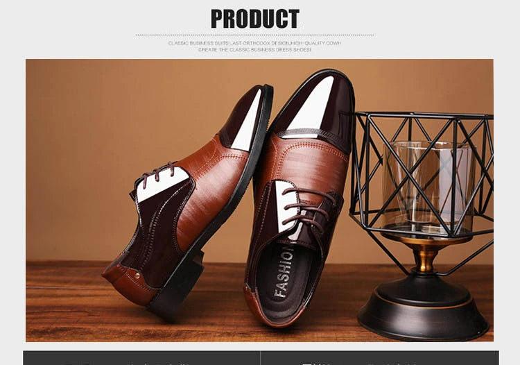 Leather Shoes For Men - JELESACK