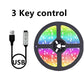LED Strip 1M-30M 5050 RGB Bluetooth USB Infrared Remote Control Flexible Light - JELESACK