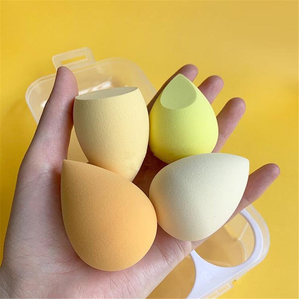 4pcs Makeup Sponge Cosmetic Puff Foundation - JELESACK