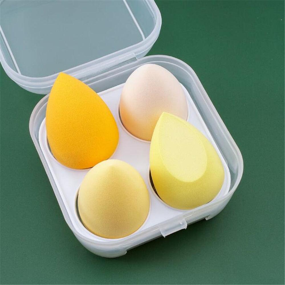 4pcs Makeup Sponge Cosmetic Puff Foundation - JELESACK