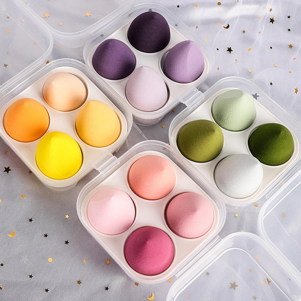 4pcs Makeup Sponge Cosmetic Puff Foundation - JELESACK