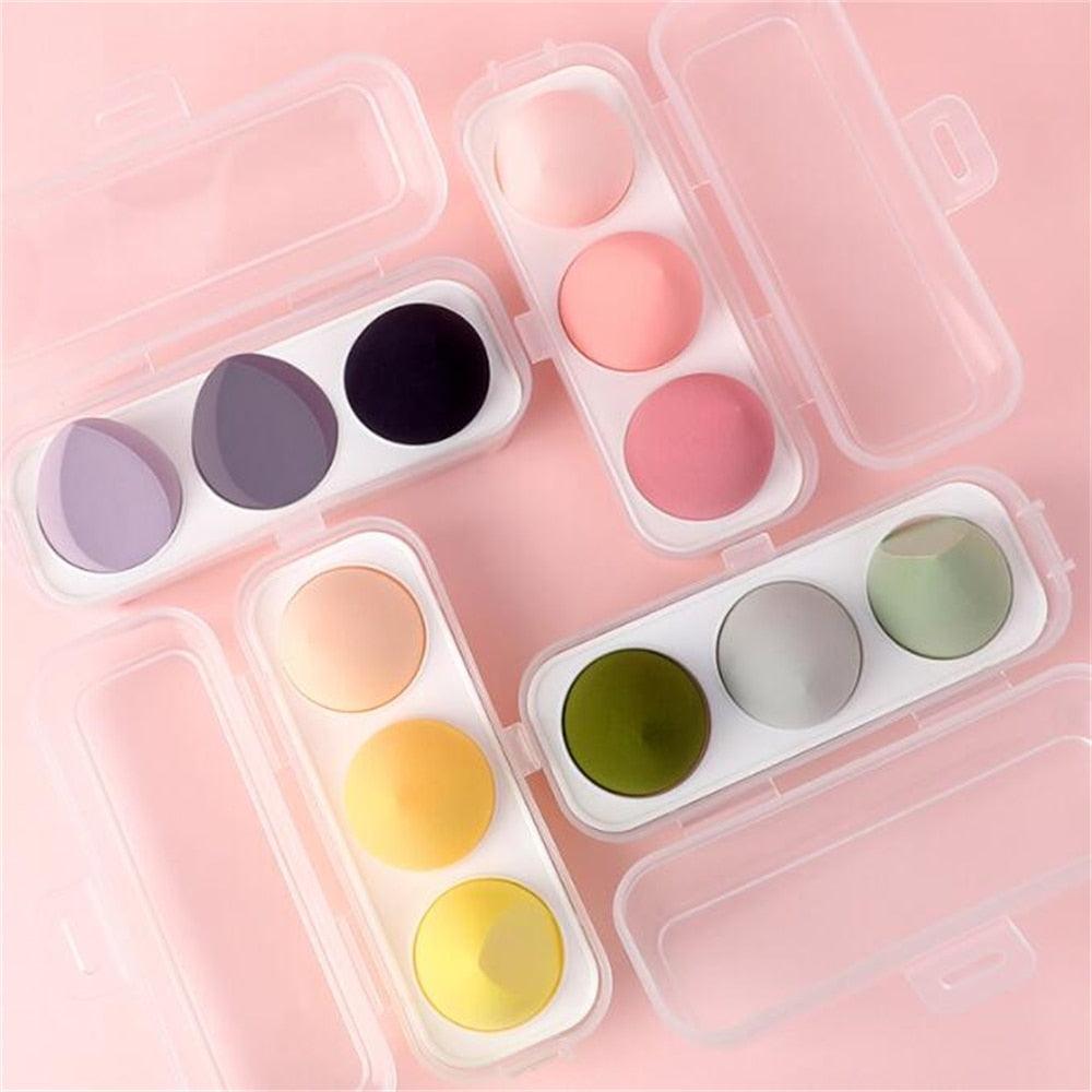 4pcs Makeup Sponge Cosmetic Puff Foundation - JELESACK